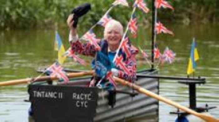 Army veteran, 84, to retire homemade Tintanic II