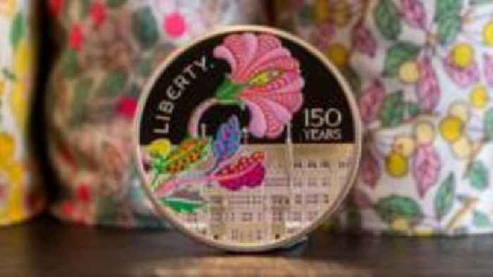 'Flamboyant' coins for Liberty's 150th anniversary