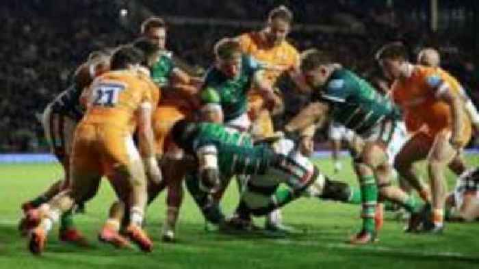 Second-half fightback gives Leicester win over Sale