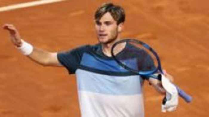 Draper reaches last 32 of Italian Open