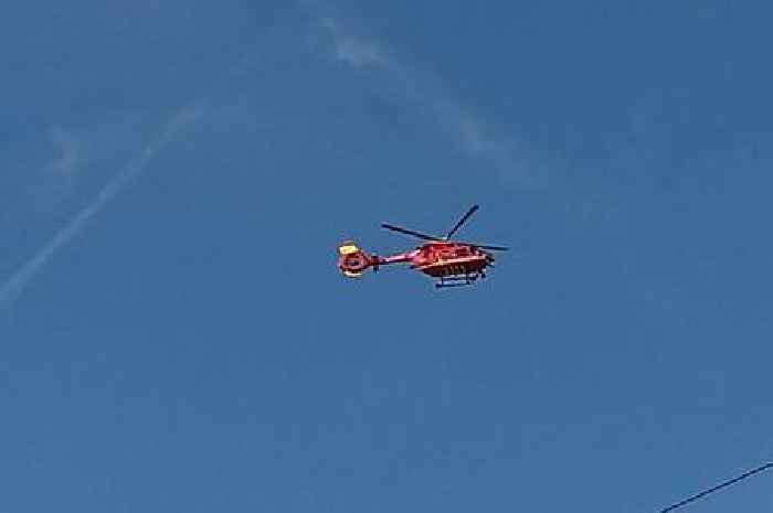 A40 traffic live as road shut and air ambulance called to serious crash