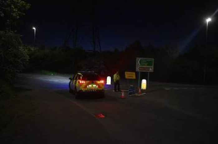A607 Harlaxton Road closed due to crash between car and cyclist