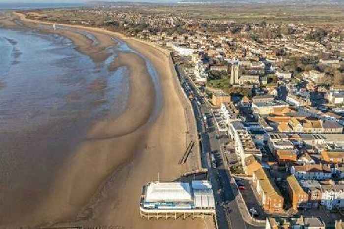 Charming Somerset seaside town has own 'Leaning Tower of Pisa'
