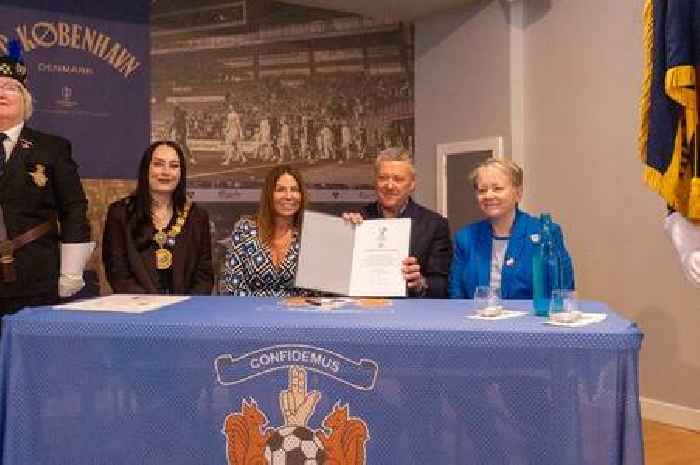 Kilmarnock FC sign Armed Forces Convenant at poignant ceremony