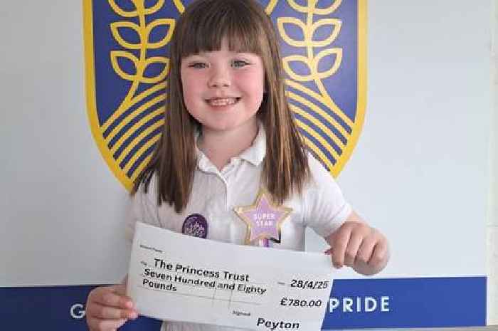 Kilmarnock school pupil donates hair after seeing girl without any hair