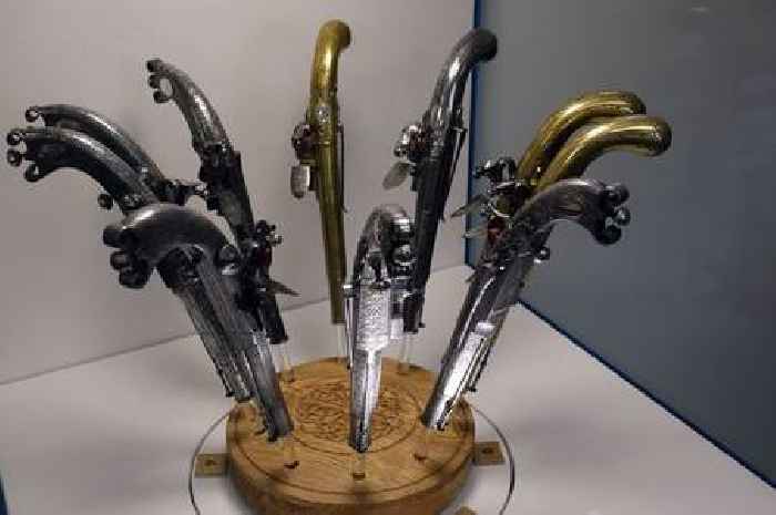'Outstanding' pistols go on public display in rural Stirling village where they were made in the 1700s