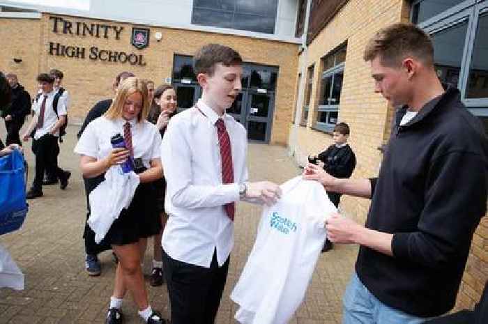 Trinity High win visit from Scotland’s most decorated Olympian Duncan Scott