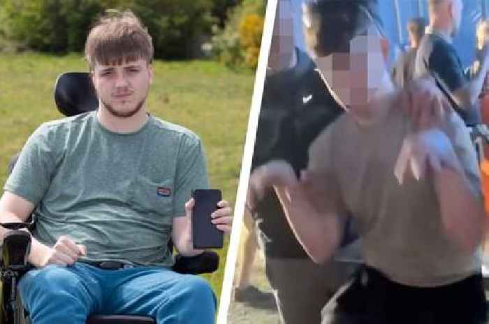 Young Scot left paralysed in crash slams sick TikTok trolls filmed mocking him at festival