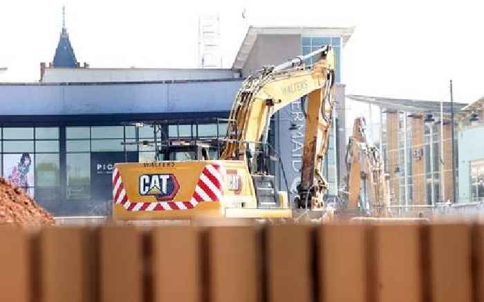 Cardiff car park reduced to rubble ahead of major transformation