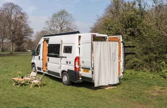 The JuneBug Camper Van Is a Charming Mobile Cottage Decked in Reclaimed Pine Wood