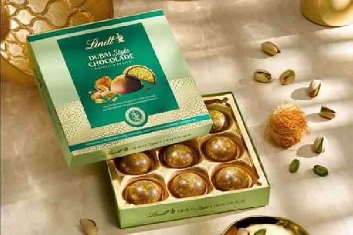 Lindt launches Dubai chocolate sharing box and fans can save 63% on 'heavenly' treat
