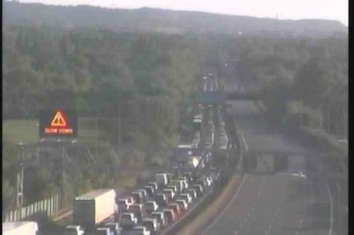 M5 traffic live: Police incident brings motorway to standstill near Cribbs Causeway