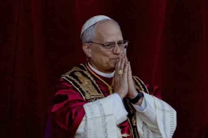 Harry Styles watches Pope Leo XIV's first address in Rome as thousands pack St Peter's Square