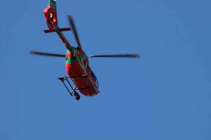Man airlifted to hospital after serious crash