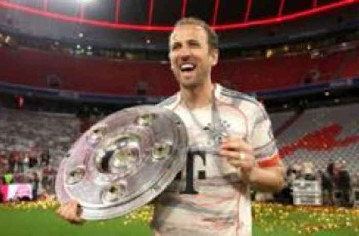 Kane lifts first trophy for champions Bayern as Muller says goodbye