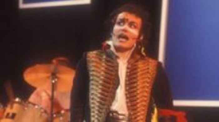 When a Hairy Biker was make-up artist for Adam Ant