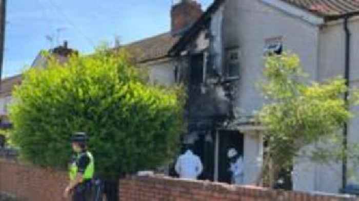 Three people seriously injured after house fire