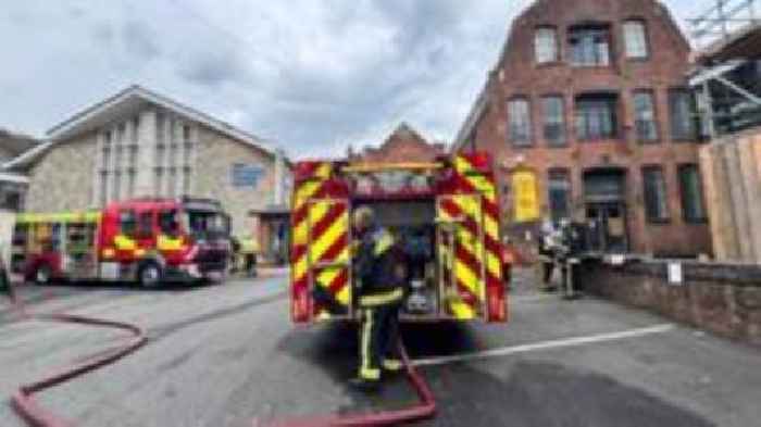 Homes left without power after substation fire