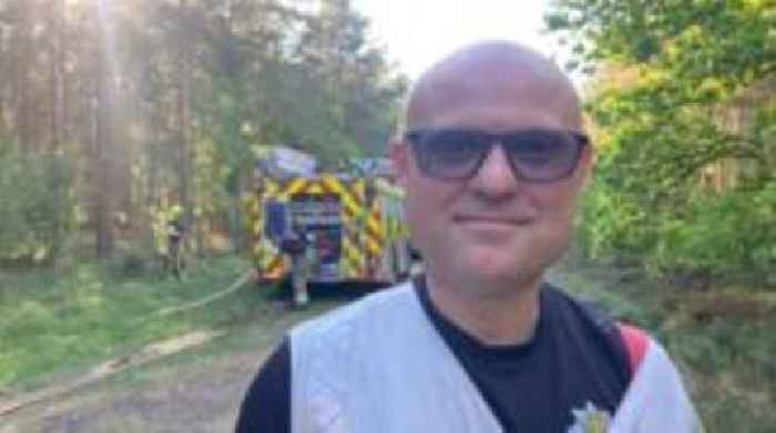 Deep-seated forest fire 'hard work' for crews