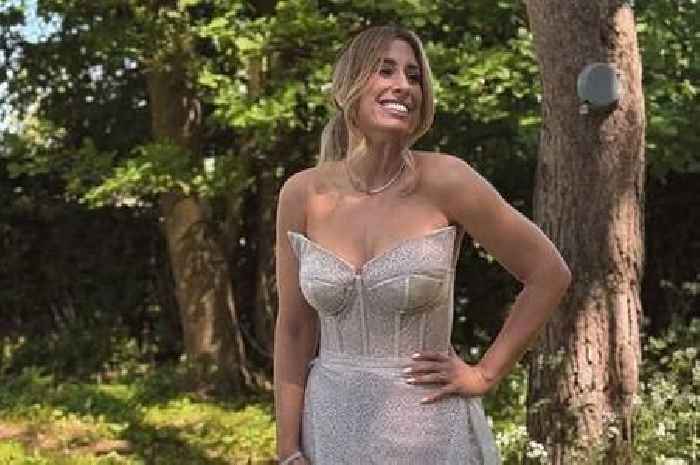 Stacey Solomon cuts up wedding dress to wear to Baftas