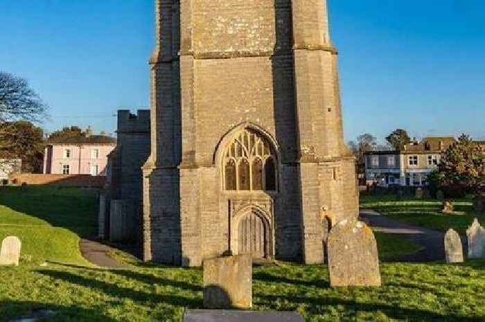 West Country seaside town has its own version of the Leaning Tower of Pisa