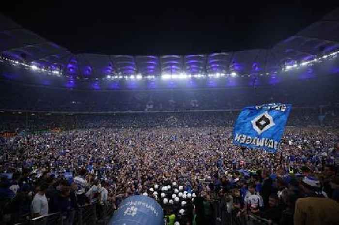Hamburg promotion pitch invasion leaves 44 injured as one in life-threatening condition