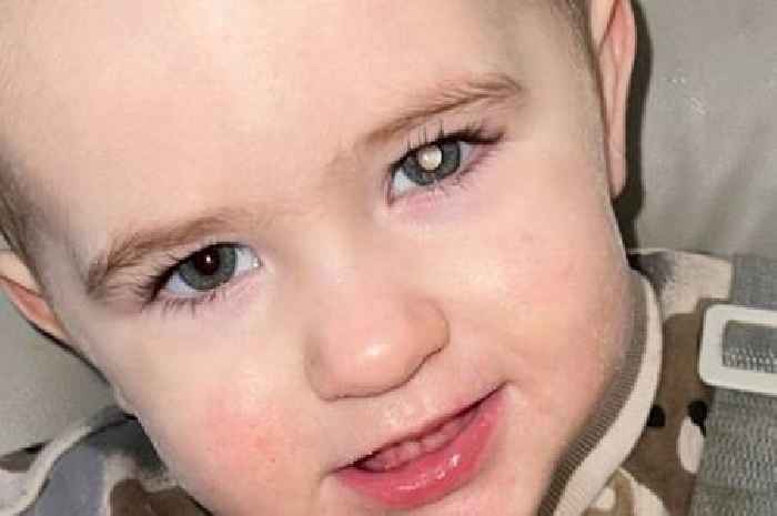 Rhondda Valley toddler diagnosed with rare eye cancer after parents notice unusual white glow