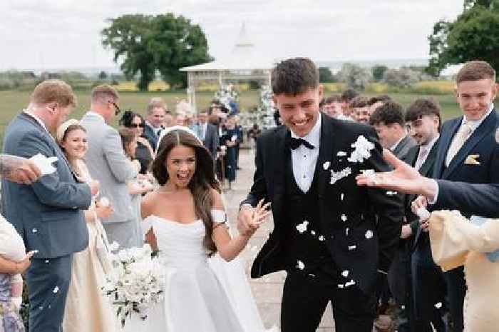 12 stunning pictures from Wales football star Rubin Colwill's spectacular three-day wedding