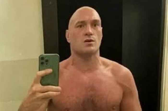 Tyson Fury stunned Oleksandr Usyk with his sudden body transformation