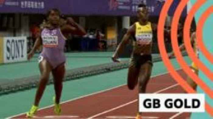 'What a run!' GB women stun Jamaica to take 4x100m gold
