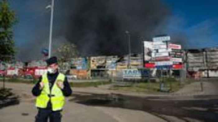 Poland says Russia recruited arsonists online for Warsaw fire