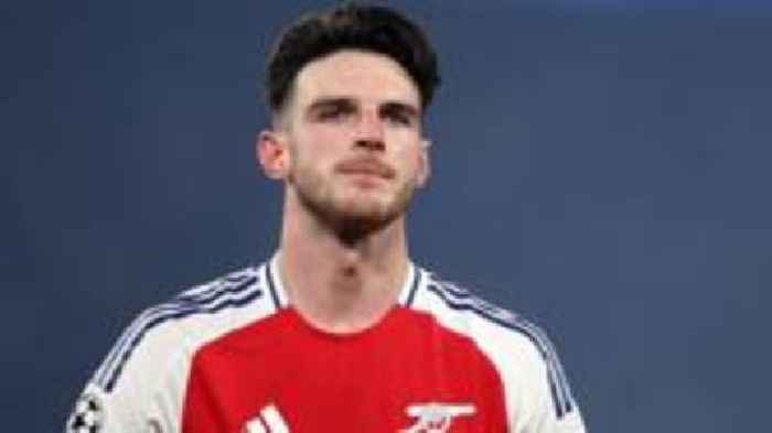 Rice missed Liverpool tie with suspected hamstring issue