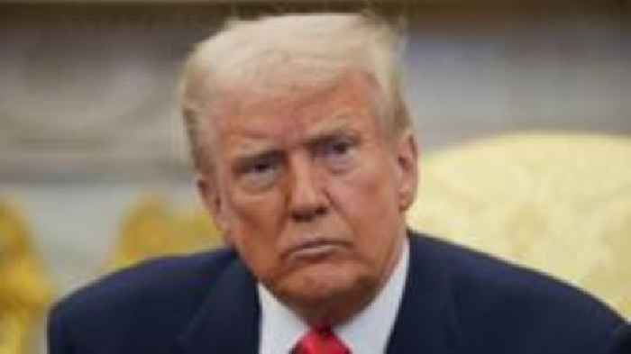 Donald Trump expected to land at UK air base