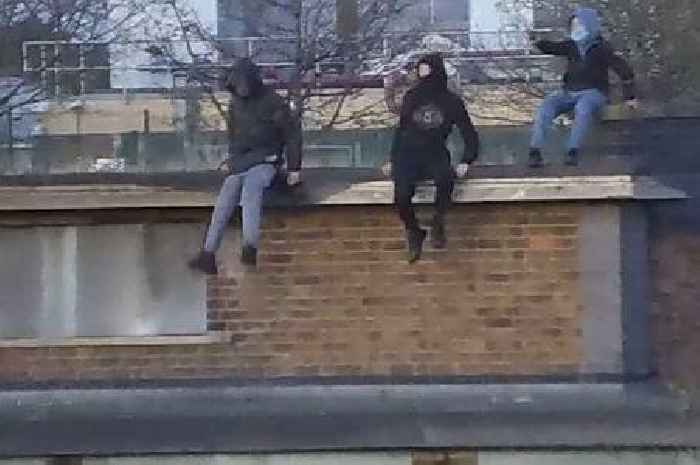 Police issue CCTV van warning over reports of youths climbing on roofs and deliberate fires