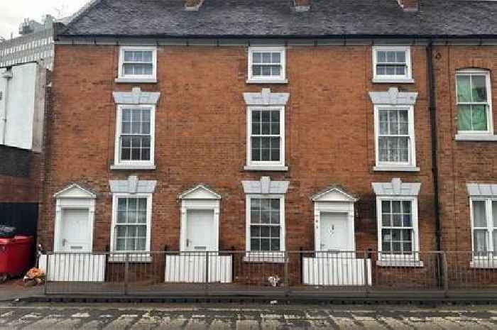 Inside Grade II listed terrace house on market for £139k