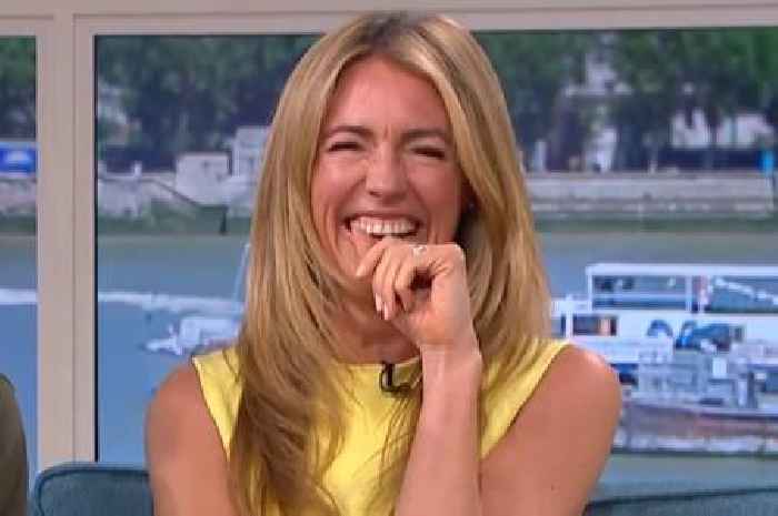 This Morning's Cat Deeley told to 'leave that there' as co-star issues warning