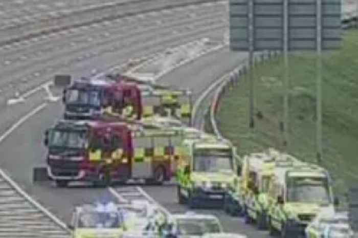 Child dies in horror M4 minibus crash