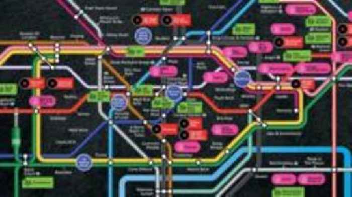 Tube map celebrates grassroots music scene