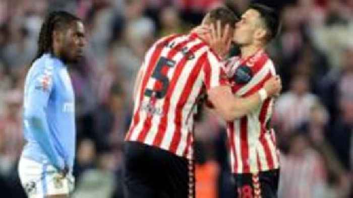 Tale of two headers - drama at the Stadium of Light