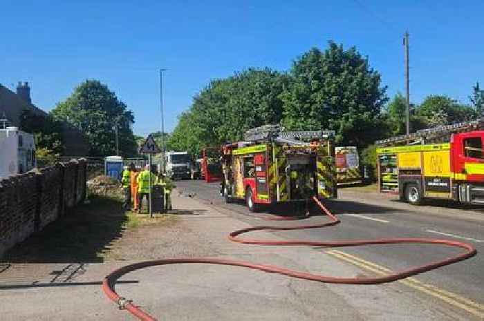 Sutton-in-Ashfield gas leak forces residents to evacuate and roads to close