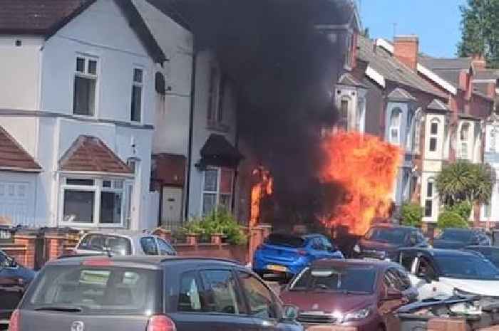 Edgbaston fire live after 'rubbish sparks huge blaze' in Birmingham
