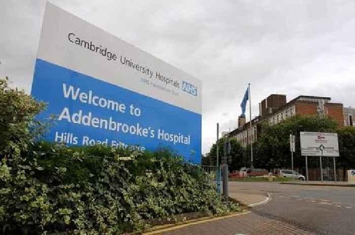 Man and woman taken to hospital after Cambridge crash