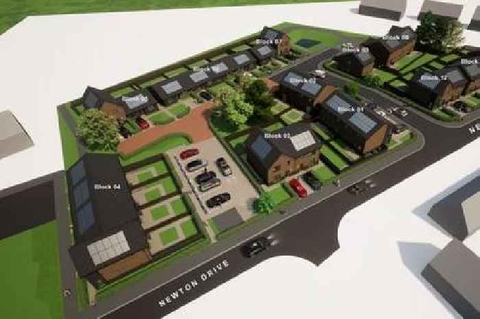 Newmains residents asked for their thoughts on new homes set to built at old school