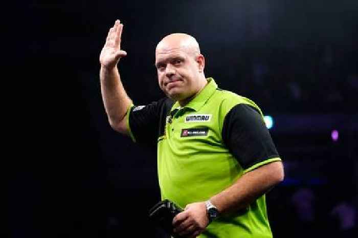 Worrying Michael van Gerwen update shared by friend as he pulls out darts tournament