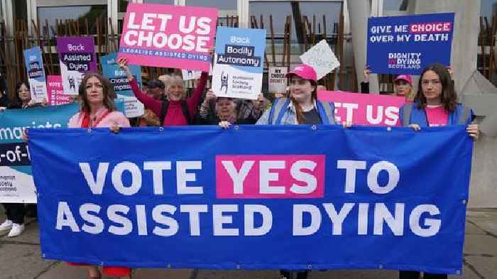 MSPs to vote on assisted dying in Scotland