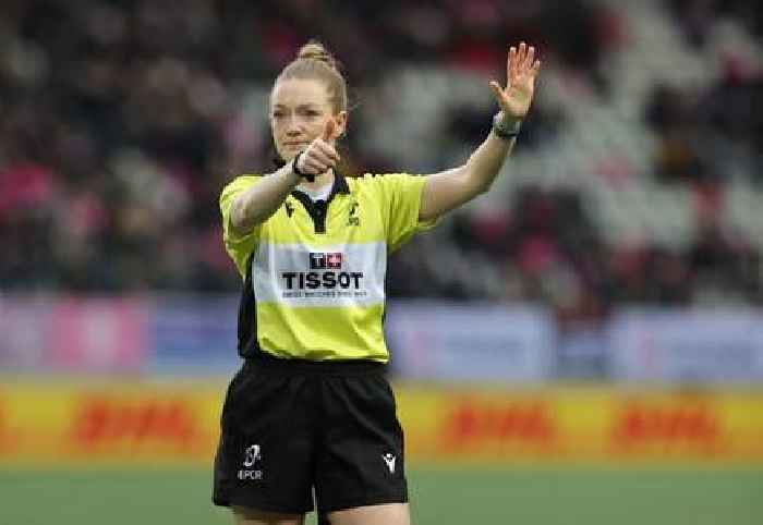 Hollie Davidson: Scottish ref gets historic European rugby nod