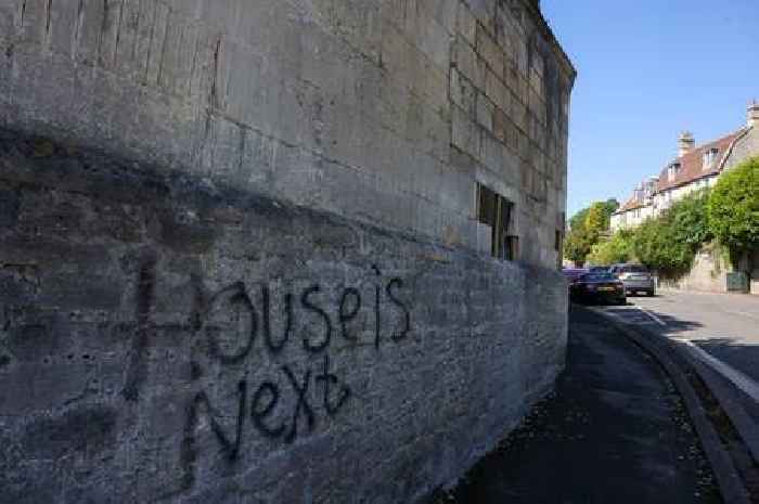 £4m WestCountry Omaze house blighted with graffiti