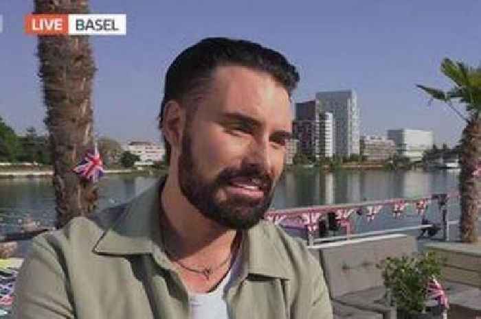 BBC Eurovision's Rylan Clark breaks silence after woman 'gatecrashes' Estonia's performance