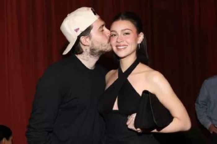 Brooklyn Beckham lovingly kisses Nicola Peltz as he makes feelings clear amid family feud