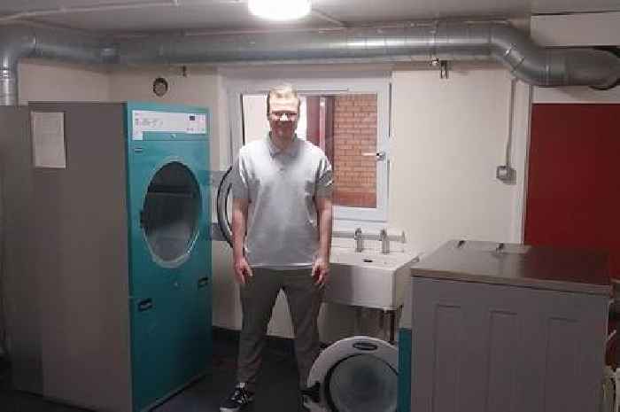 Laundry service at Motherwell tower block now fully functional after one year
